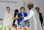 Burkina Faso, Ecuador receive Sejong literacy prize